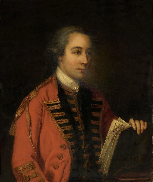 Portrait of the Earl of Ormonde, half length, in military uniform (oil on canvas)