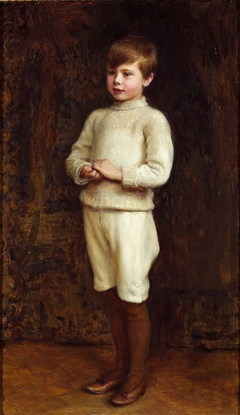 Portrait of Edward Spencer Cavendish (oil on canvas)