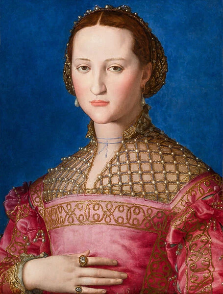 Portrait of Eleanor of Toledo, c. 1543 (oil on wood)