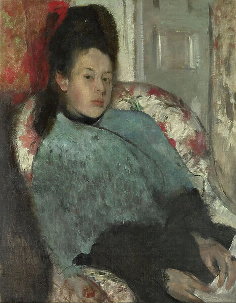 Portrait of Elena Carafa, c.1875 (oil on canvas)