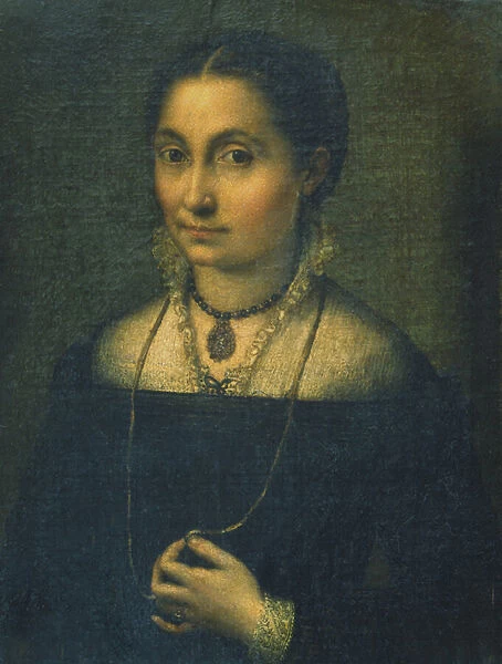 Portrait of Elena (oil on canvas)
