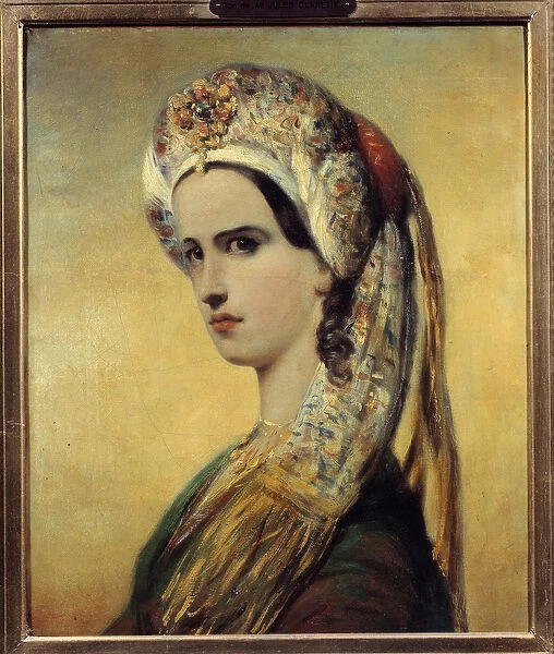Portrait of Elisabeth Felix dit Mademoiselle Rachel (1821-1858)