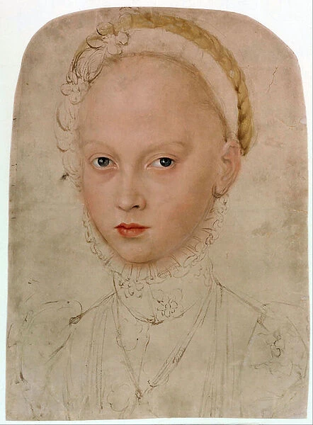 'Portrait of Elisabeth of Saxony (1552-1590)'