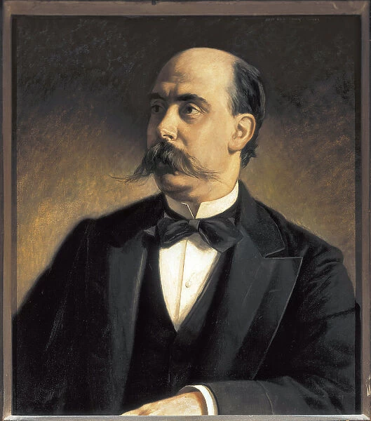 Portrait of Emilio Castelar (1832-1899), 19th century (painting)