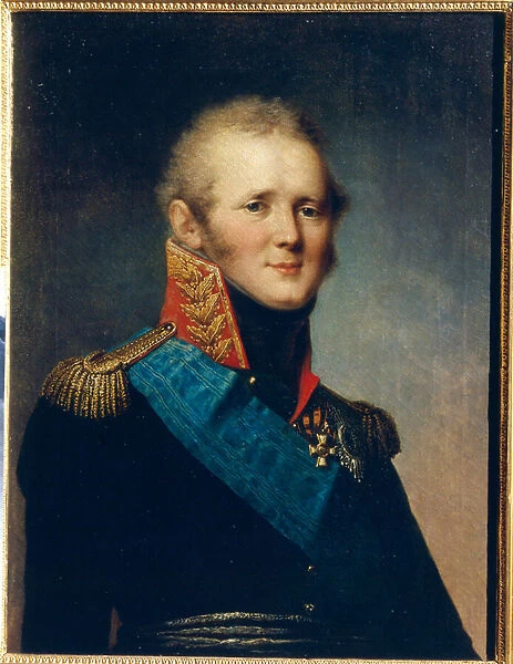 Portrait of Emperor Alexander I (1777-1825)