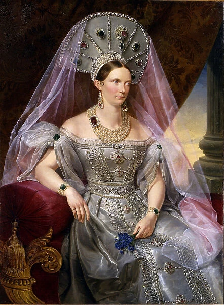 Portrait of Empress Alexandra Fyodorovna
