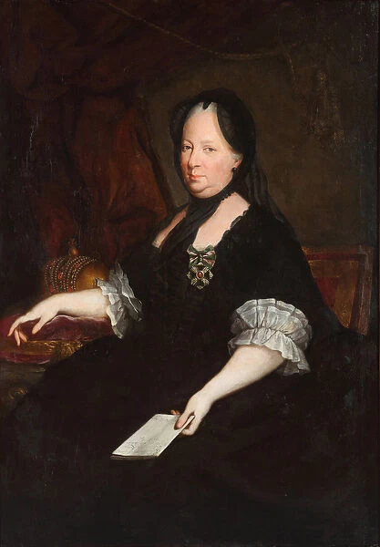 Portrait of Empress Maria Theresa of Austria (1717-1780) as a widow
