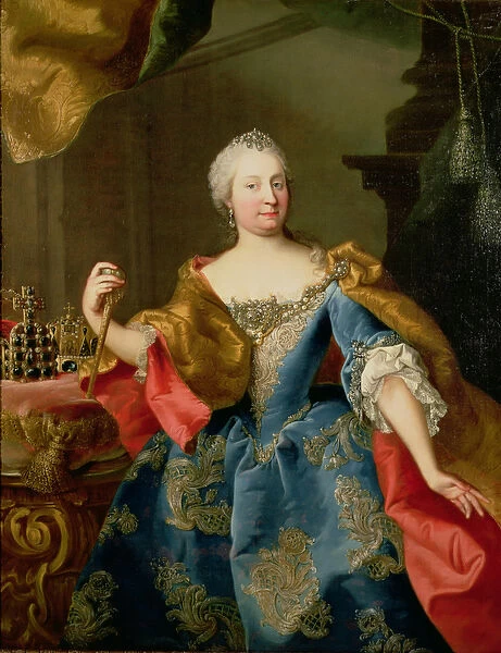 Portrait of Empress Maria Theresa of Austria