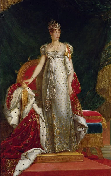 Portrait of Empress Marie Louise (1791-1847) of France, after a painting by Francois Gerard