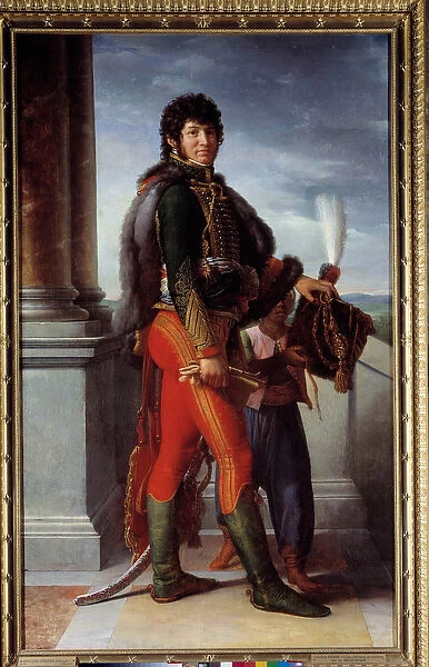 Portrait en pied de Joachim Murat (1767-1815) marechal d