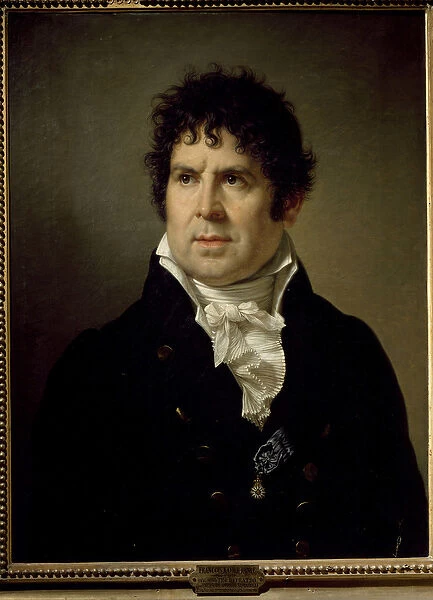 Portrait of the engraver Giovanni Antonio Santarelli, 18th-19th century (painting)