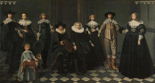Portrait of the Family of Dirck Bas Jacobsz, Burgomaster of Amsterdam