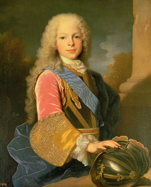 Portrait of Ferdinand de Bourbon and Savoy (1713-59) Prince of Asturias, 1725 (oil
