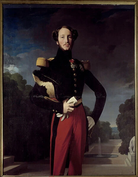 Portrait of Ferdinand Philippe, Duke of Orleans (1810-1842