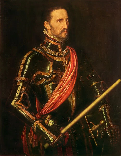 Portrait of Fernando Alvarez de Toledo, 3rd Duke of Alba (1508 - 1582), 1549 (oil