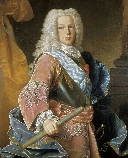 Portrait of Fernando VI. ca. 1734 (oil on canvas)
