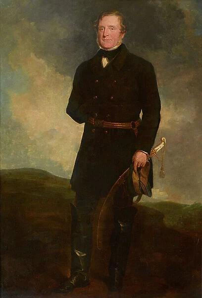 Portrait of Fitzroy Somerset, 1st Baron Raglan (1788-1855), after a portrait by Sir Francis Grant (oil on canvas)