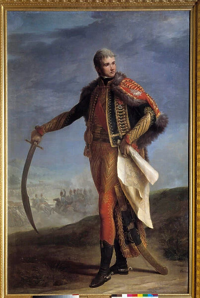 Portrait in foot of Jean Lannes (1769-1809) Duke of Montebello