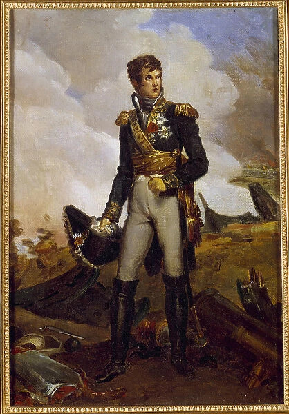 Portrait in foot of Jean Lannes, Duke of Montebello (1769-1809