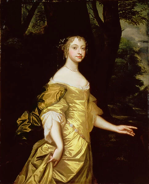 Portrait of Frances, Duchess of Richmond (1647-1702) (oil on canvas)
