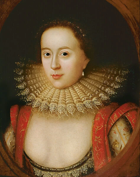Portrait of Frances Howard (1590-1632) Countess of Somerset, c. 1615 (oil on panel)