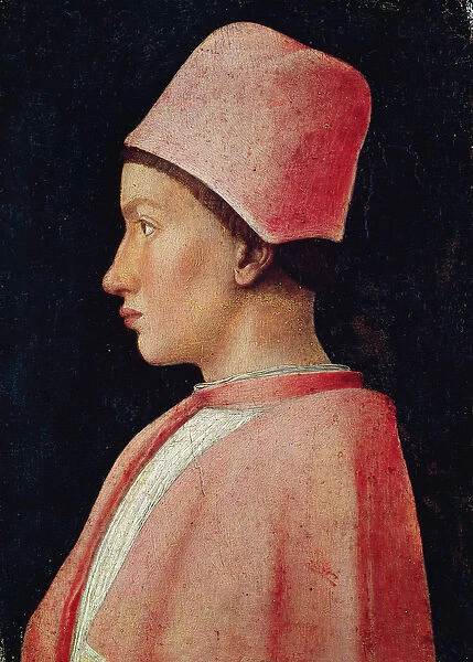 Portrait of Francesco Gonzaga II as a boy, 1461 (oil on panel)