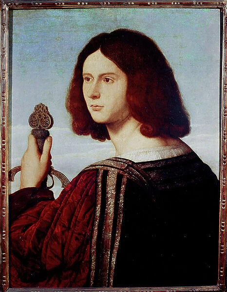 Portrait of Francesco Maria della Rovere Duke of Urbino, 1510 (Oil on panel)