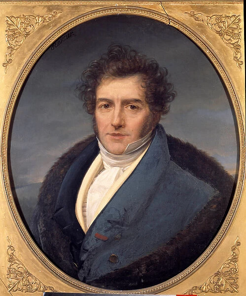 Portrait of Francois Adrien Boieldieu (1755 - 1834), French composer