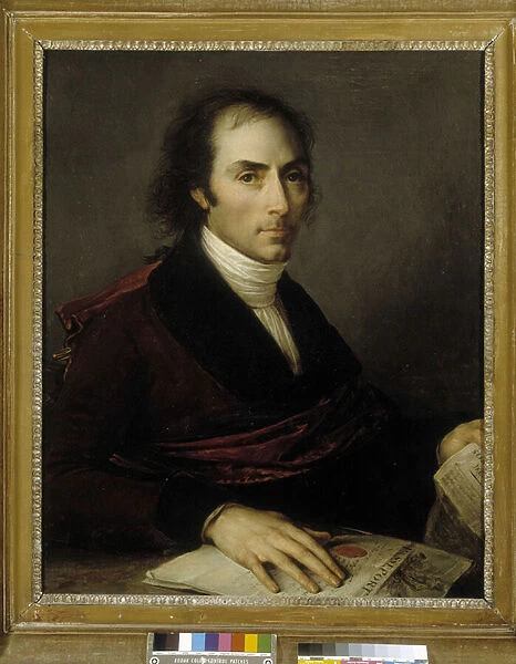 Portrait of Francois Bruguiere, 1796 (oil on canvas)