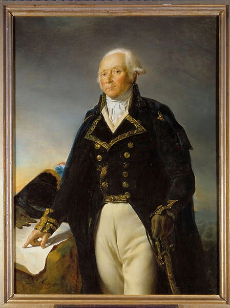 Portrait of Francois Christophe Kellermann (1735-1820), Duke of Valmy