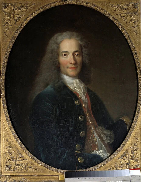 Portrait of Francois Marie Arouet dit Voltaire (1694-1778