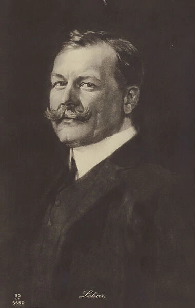 Portrait of Franz Lehar (litho)