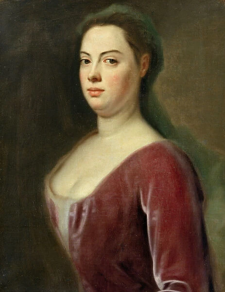 Portrait of Frau Denner (oil on canvas)