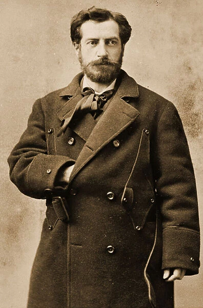 Portrait of Frederic Auguste Bartholdi, c. 1880 (photo)