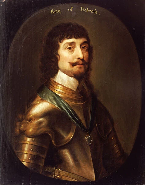 Portrait of Frederick V, Elector of Palatine and King of Bohemia (oil on canvas)