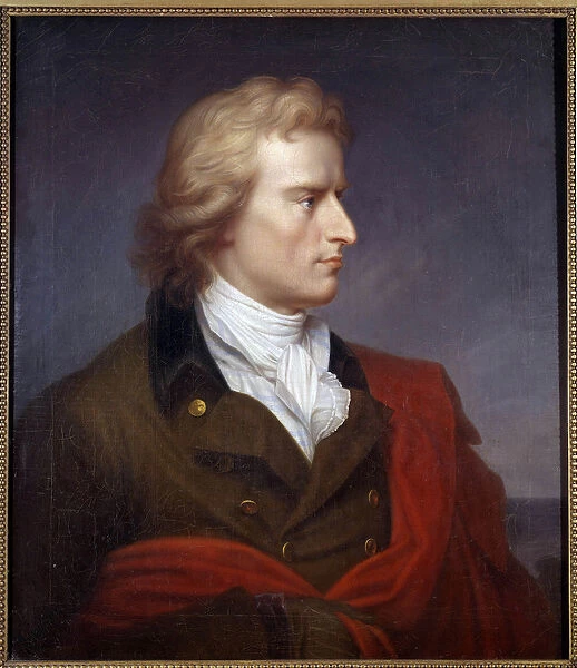 Portrait of Friedrich Schiller, 1808-09 (oil on canvas)