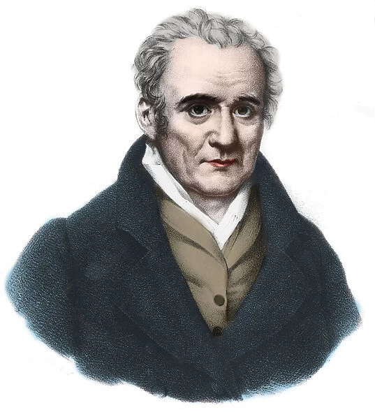 Portrait of Gaspard Monge (1746-1818) Count of Peluse, French mathematician and physicist