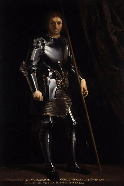 Portrait of Gaston de Foix, Duke of Nemours (1489-1512)
