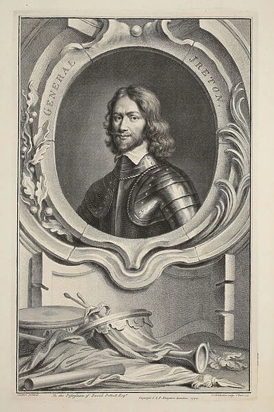 Portrait of General Ireton, illustration from Heads of Illustrious Persons of Great