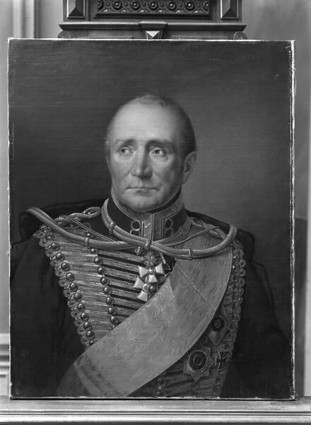 Portrait of General von Zieten (oil on canvas)