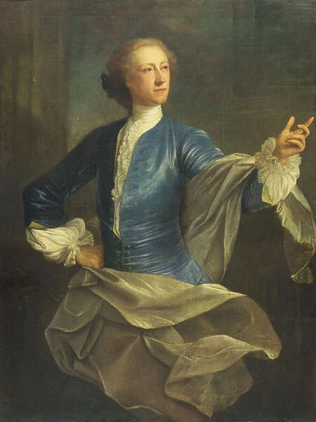 Portrait of a Gentleman, 1735 (oil on canvas)