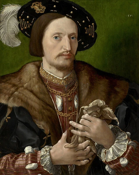 Portrait of a Gentleman, c. 1530 (oil on panel transferred to canvas)