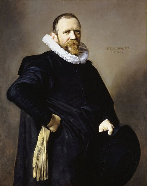 Portrait of a Gentleman (oil on canvas)