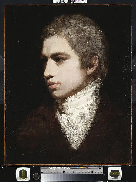 Portrait of a Gentleman, said to be Samuel Taylor Coleridge (oil on canvas)
