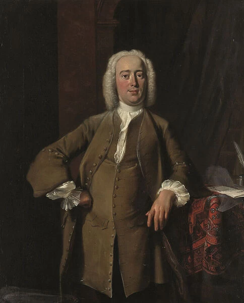 Portrait of a gentleman traditionally identified as Philips Zweerts (1704-1774), 1740 (oil on canvas)