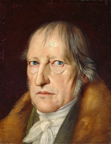 Portrait of Georg Wilhelm Friedrich Hegel (1770-1831), by Schlesinger, Jakob (1792-1855)
