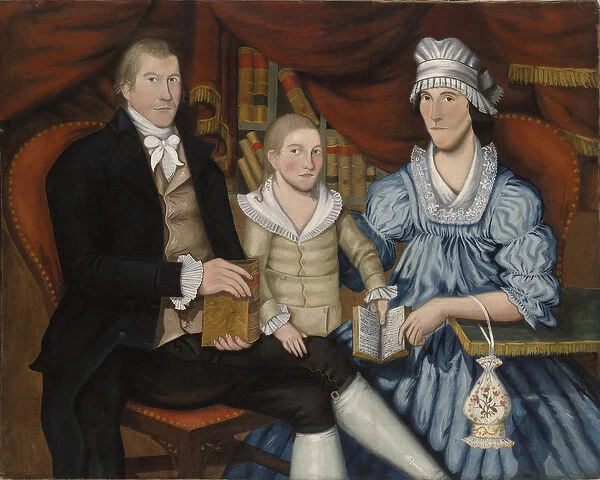 Portrait of George Eliot and Family, c. 1798 (oil on canvas)