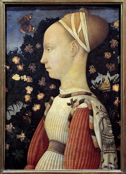 Portrait of Ginevra d Este also called Portrait of Margarita of Gonzaga (Gonzaga)