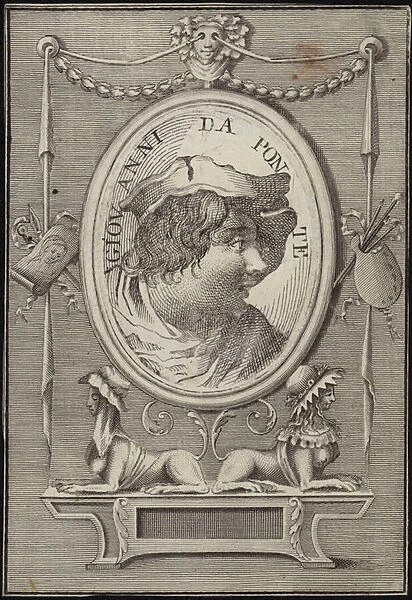 Portrait of Giovanni da Ponte (engraving)