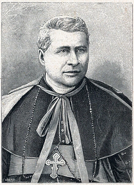Portrait of Giovanni Simeoni (1816-1892), Italian cardinal